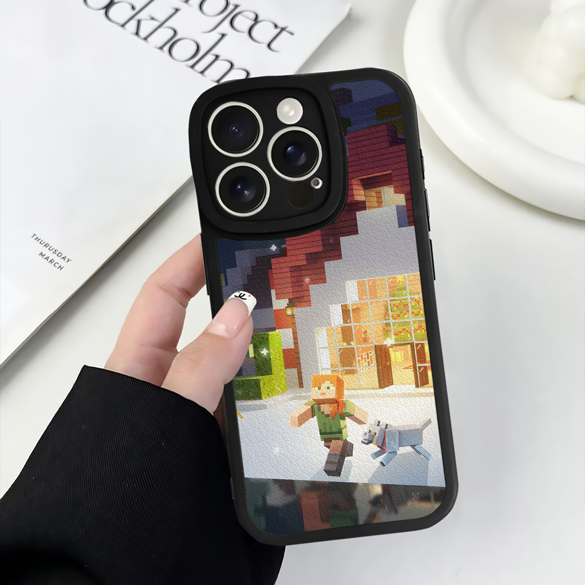 （画像用） 美少女戦士セーラームーン Sailor Moon 【iPhone 16シリーズ対応】シリコンスマホケース（レザー調） 材質：シリコン